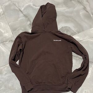 TALENTLESS Dark Brown Hoodie